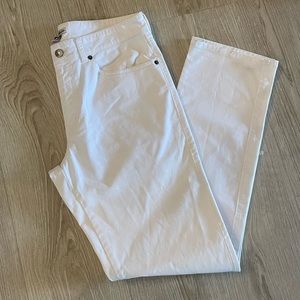 Peter Millar 31x33. White MS15B93 5 Pocket‎ Straight Leg Casual Pants Golf